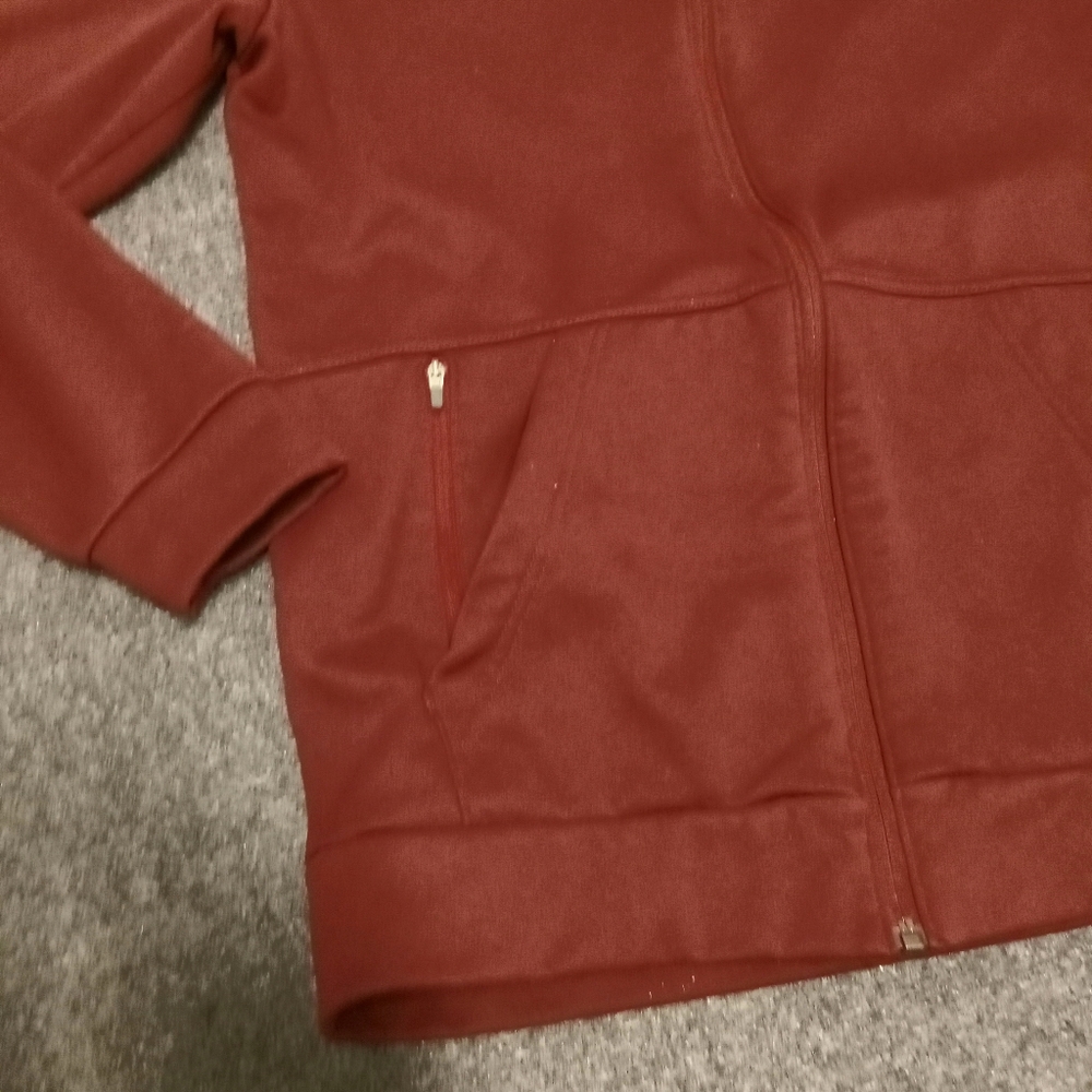 Nike Men's Therma-FIT Full-Zip Training Hoodie - Burgundy - Picture 4 of 5